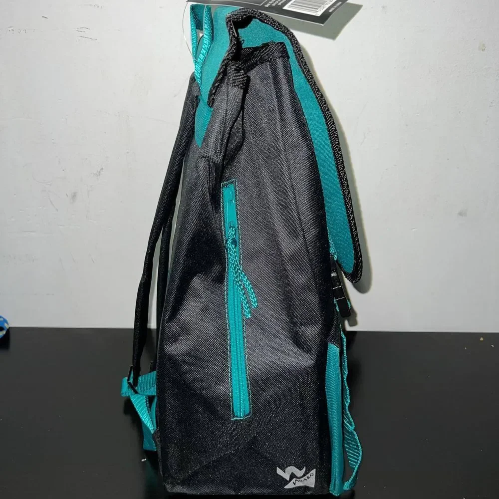 Vintage Mighty Ducks Retreat Backpack Bag Green NHL Nasco Little America